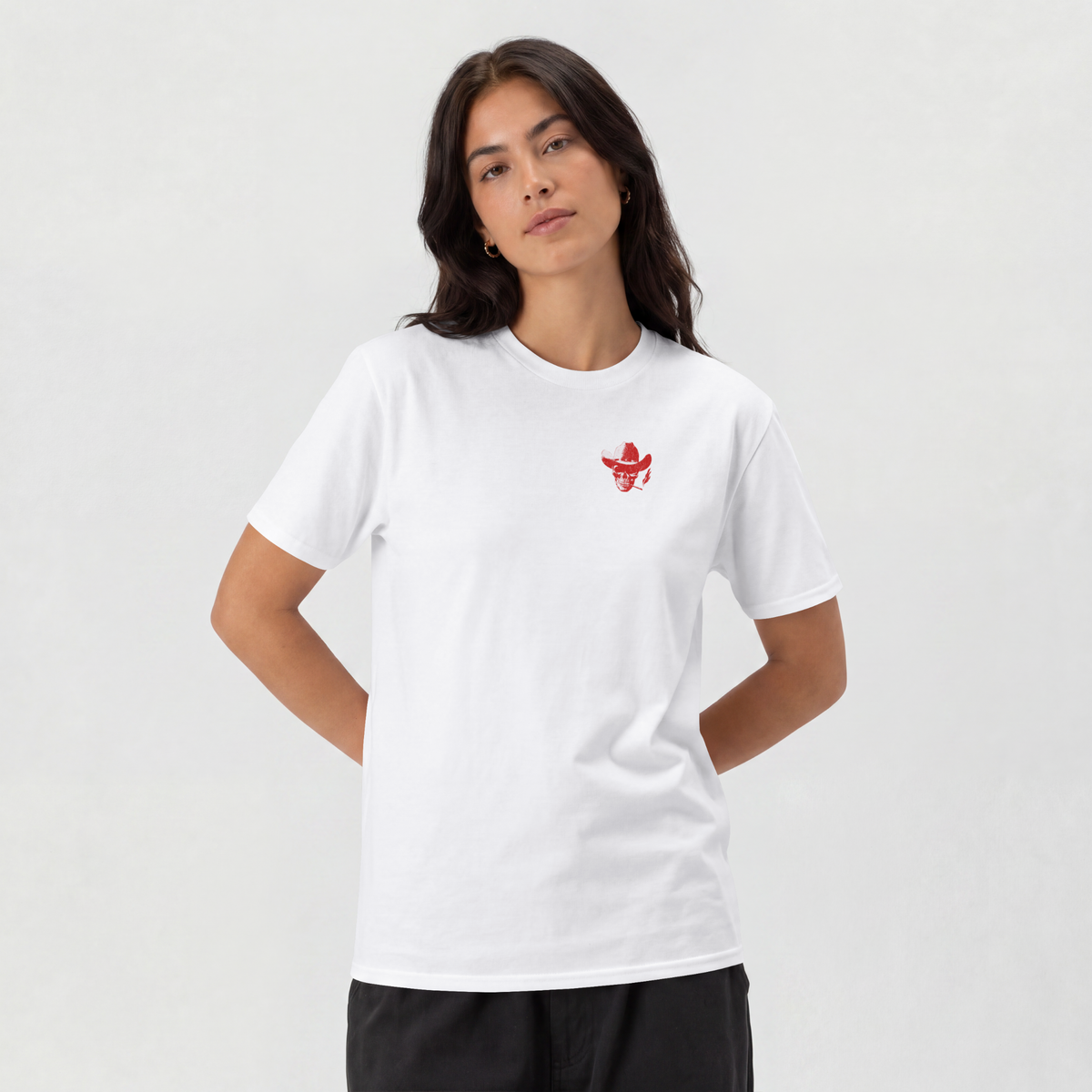 Red Cowboy Tee