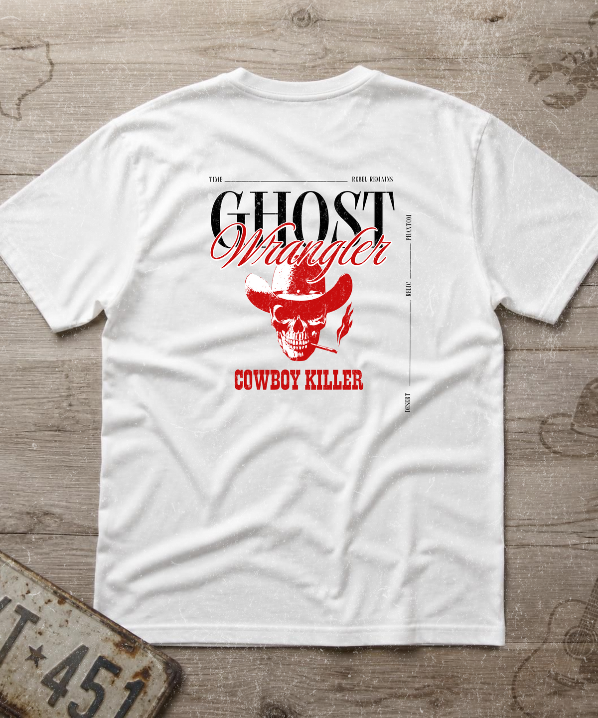 Red Cowboy Tee