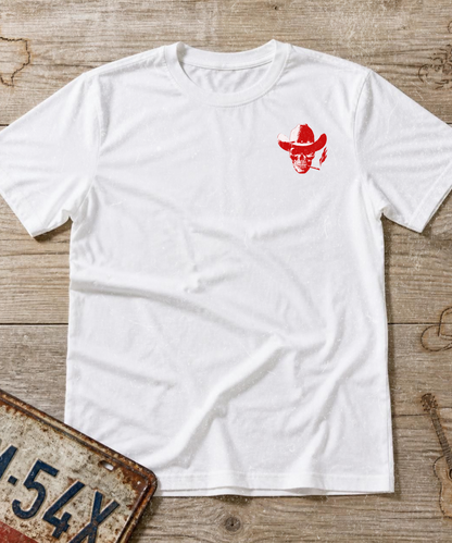 Red Cowboy Tee