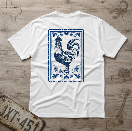 Rooster Pocket Tee