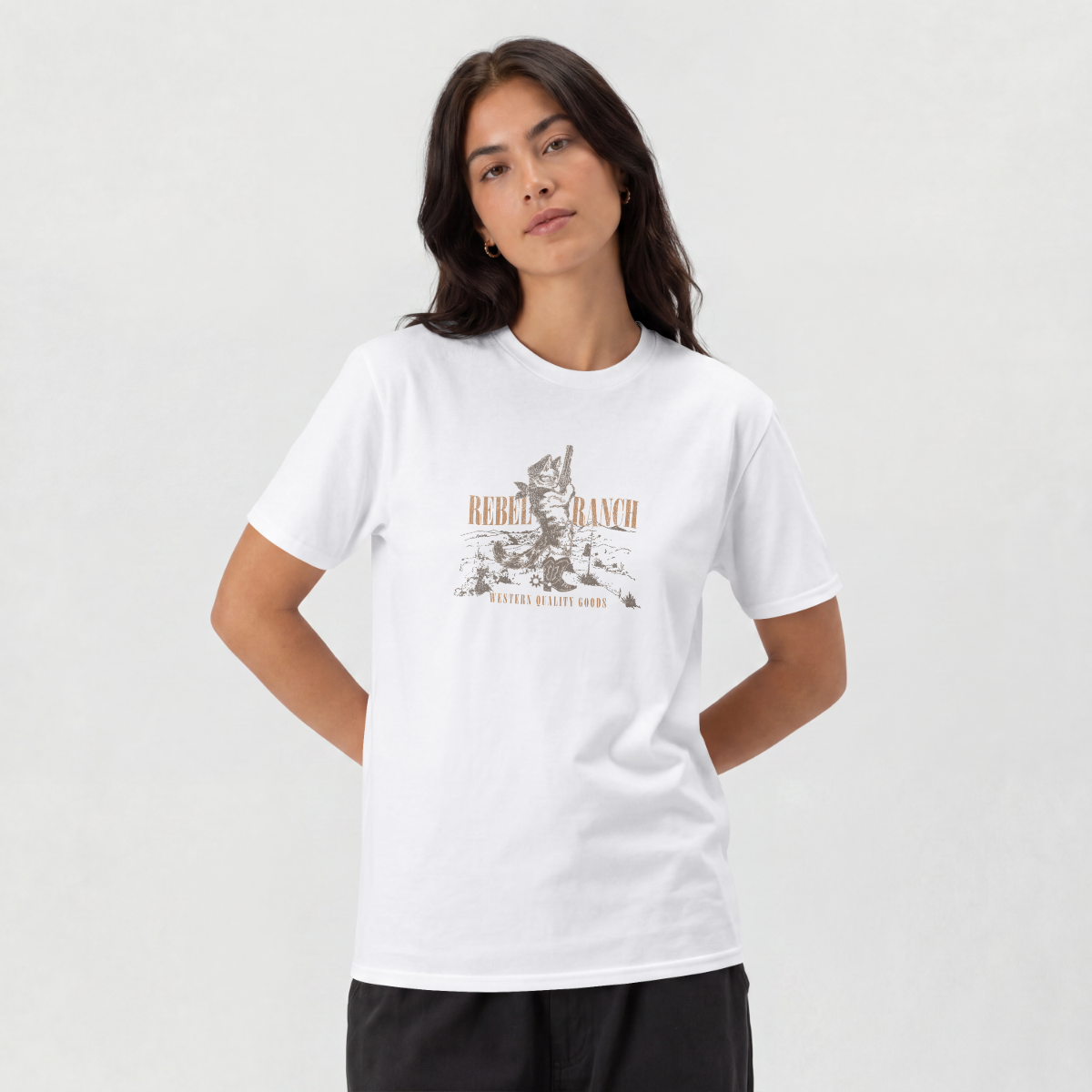 Rebel Ranch Cat Tee