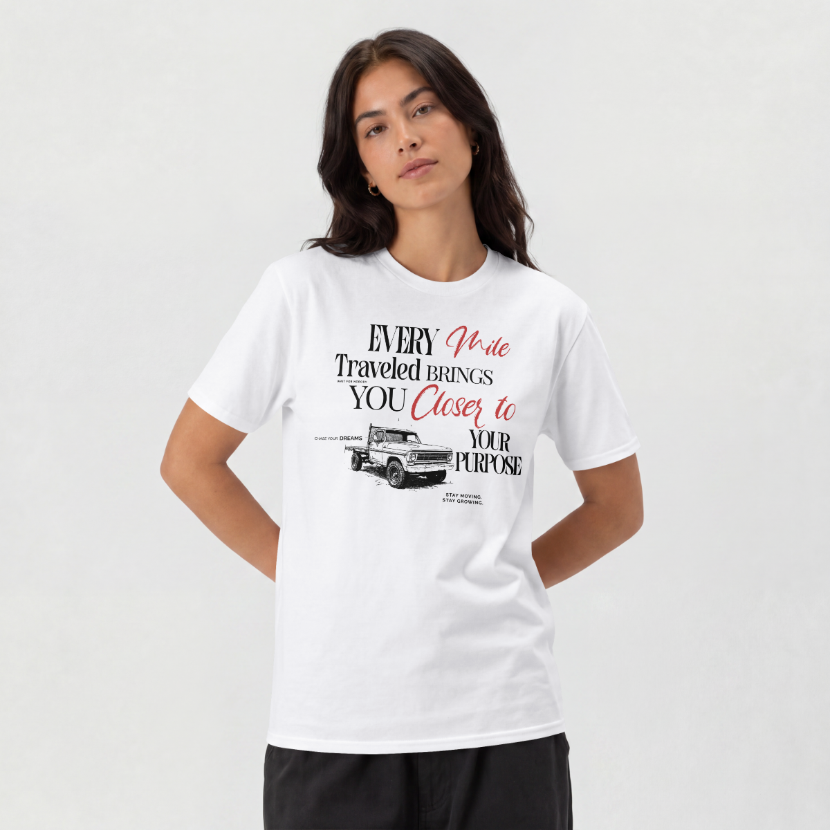 Every Mile Traveled Brings You Closer Tee