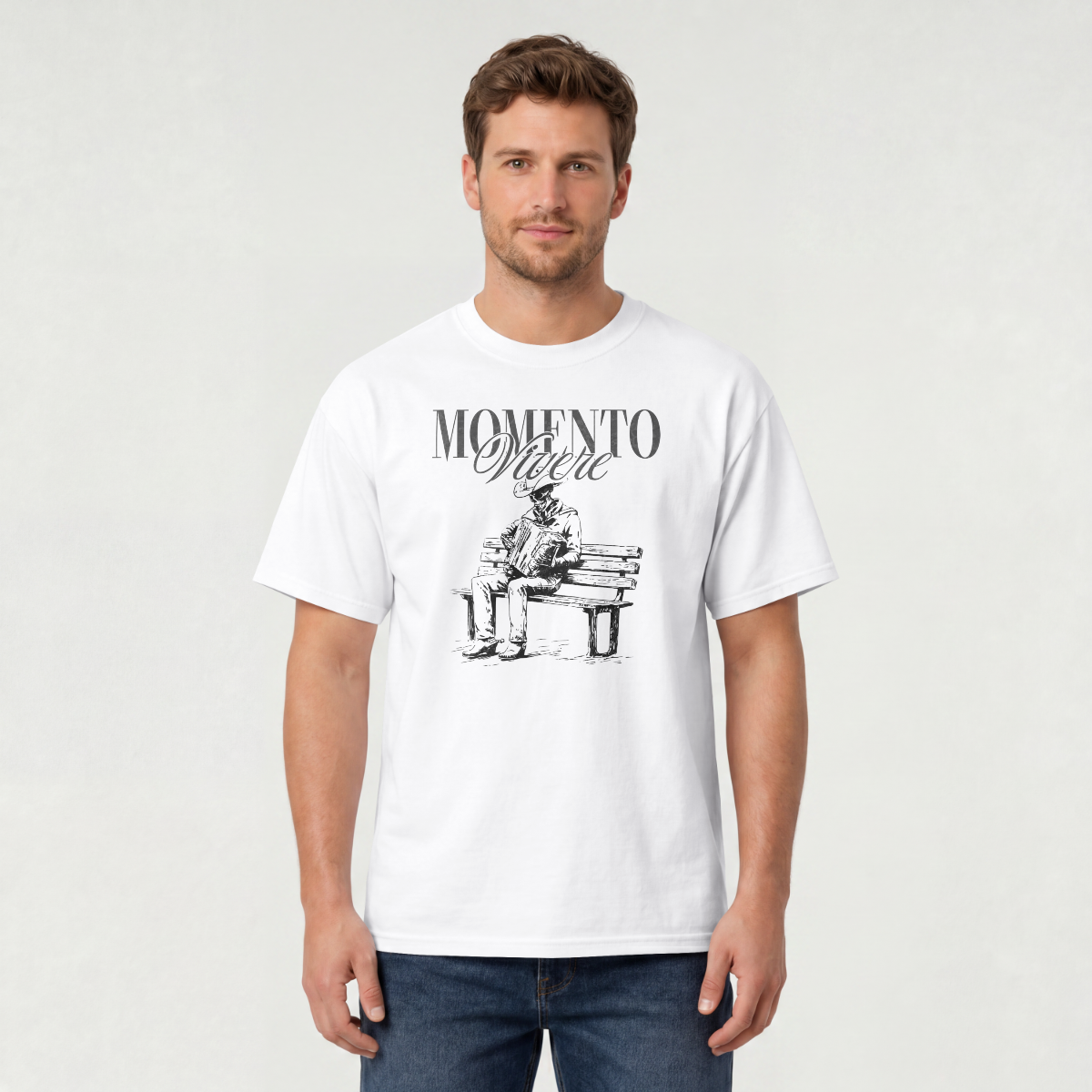 Momento Vivere - 'remember to live'  Tee