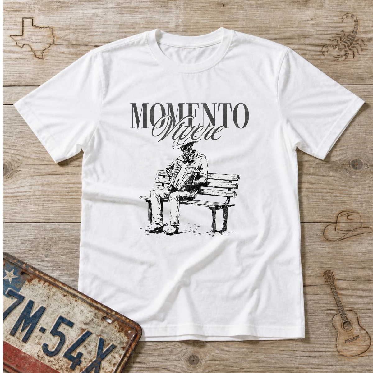 Momento Vivere - 'remember to live'  Tee