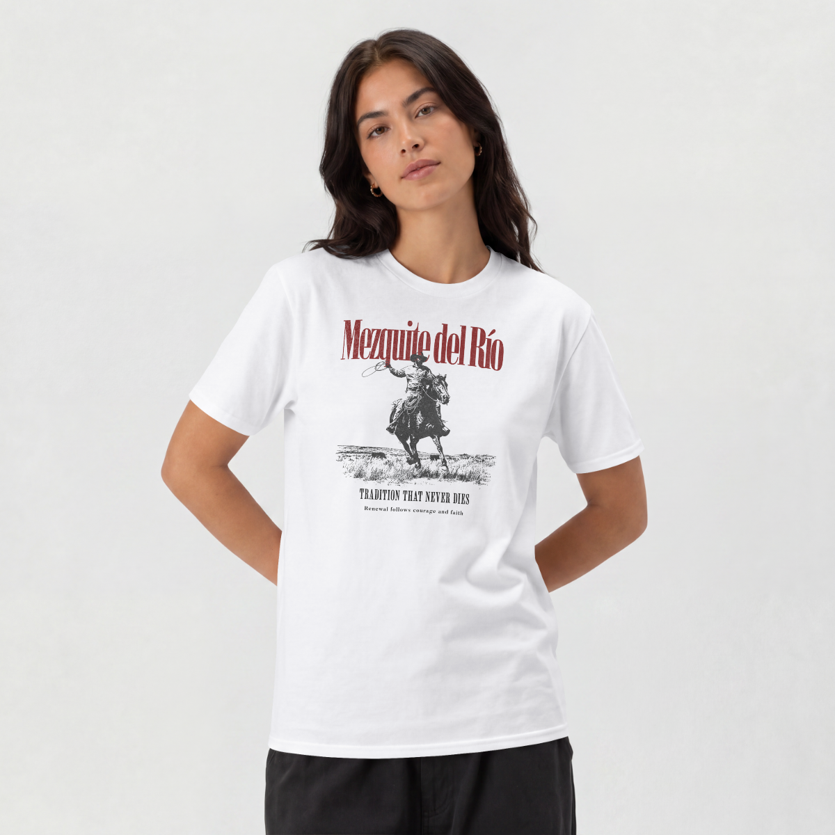 Mezquite del Río Cowboy Rodeo Tee