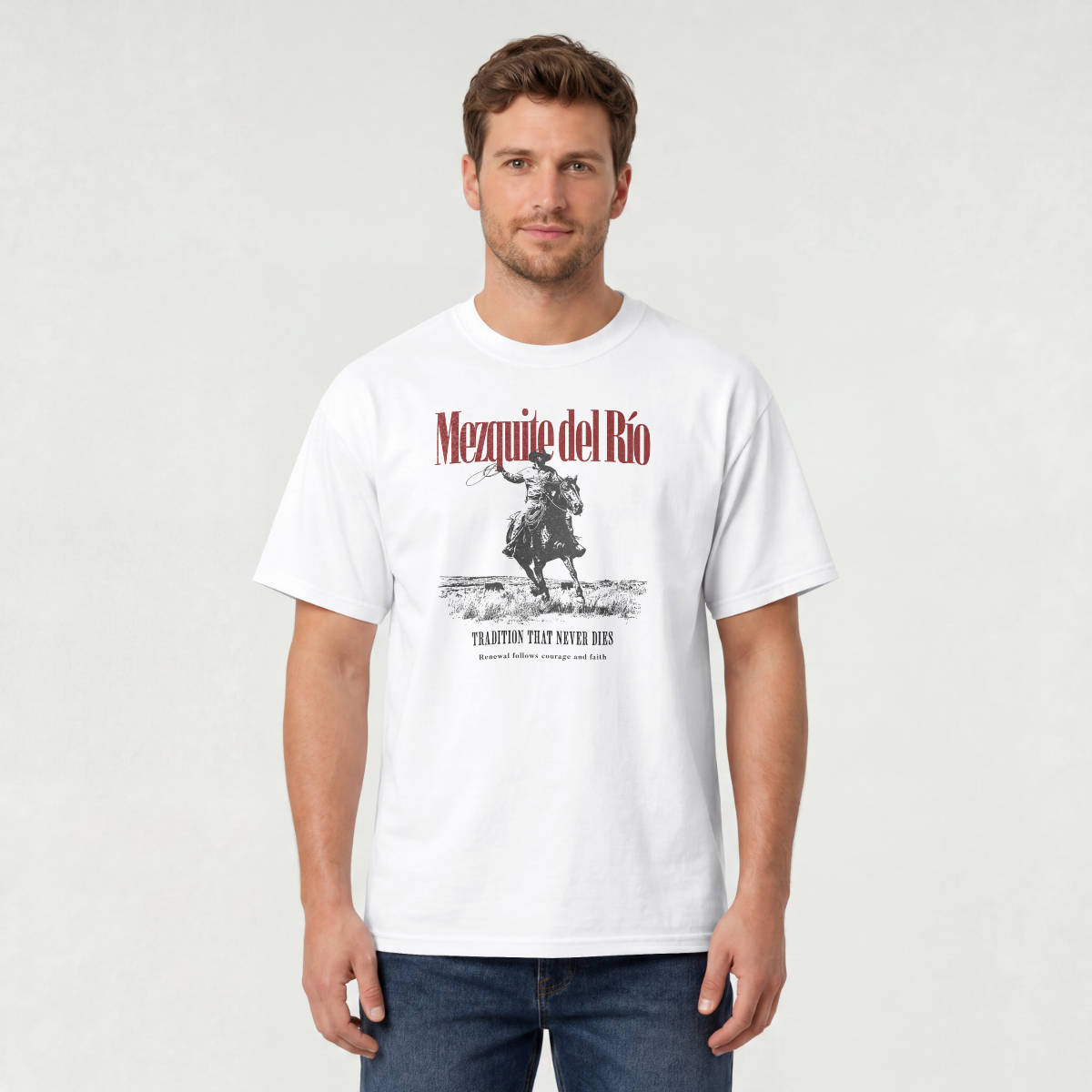Mezquite del Río Cowboy Rodeo Tee