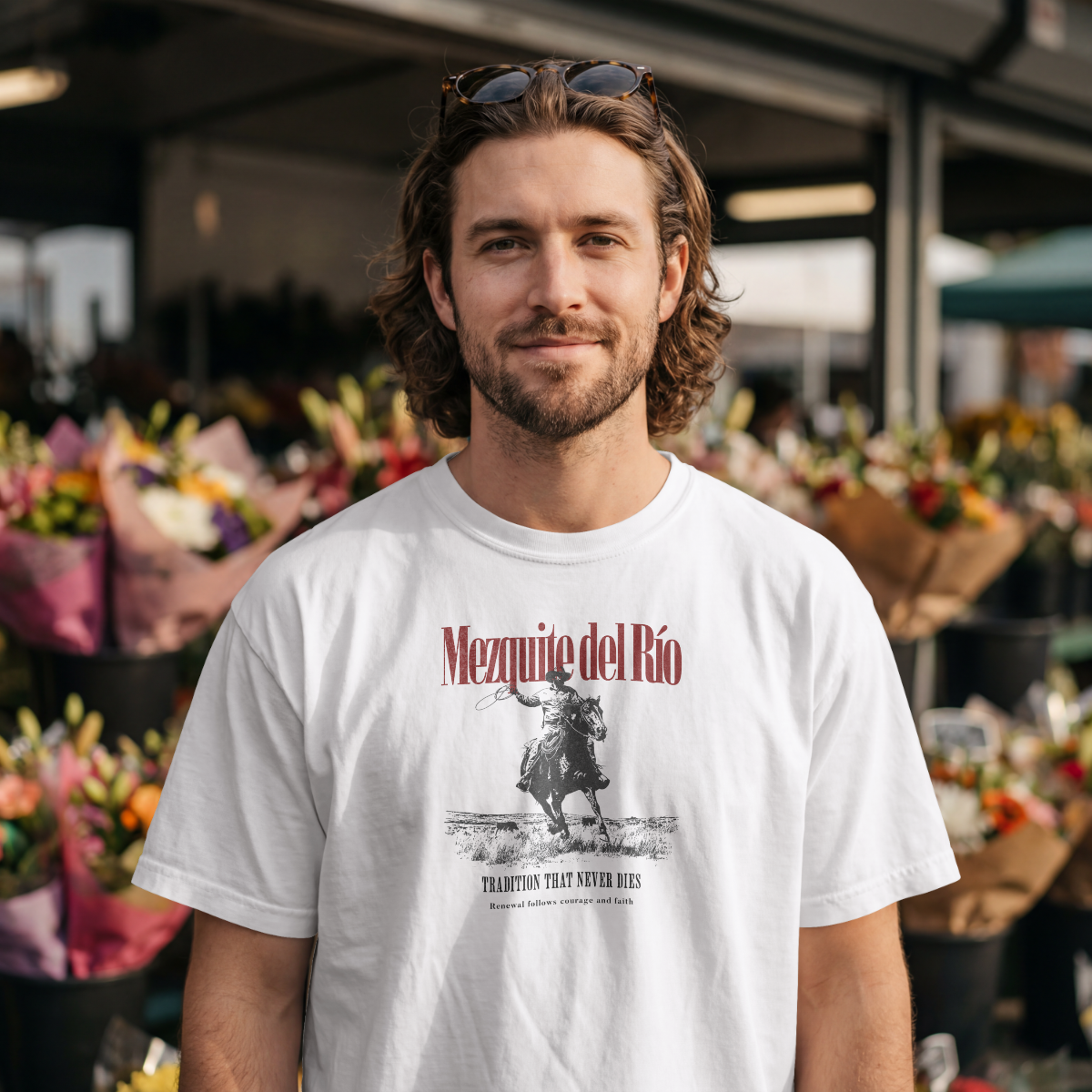 Mezquite del Río Cowboy Rodeo Tee
