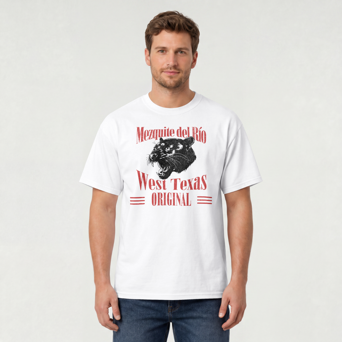 "Mezquite del Río West Texas Original" Tee