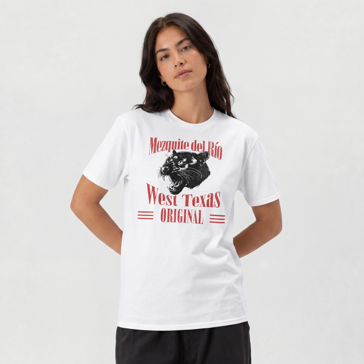 "Mezquite del Río West Texas Original" Tee