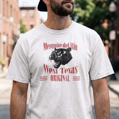 "Mezquite del Río West Texas Original" Tee