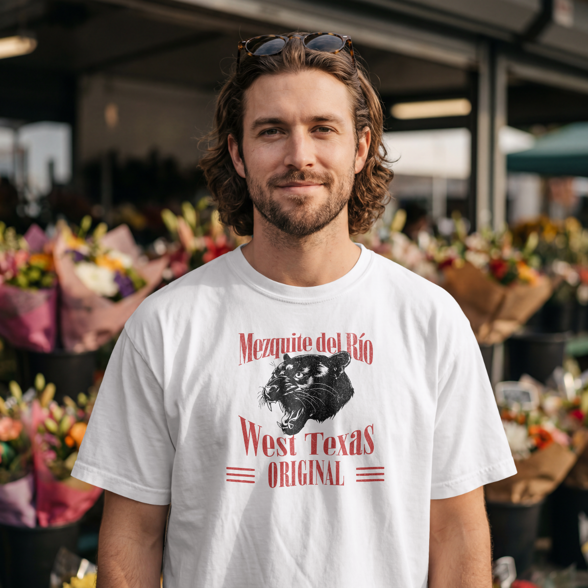"Mezquite del Río West Texas Original" Tee