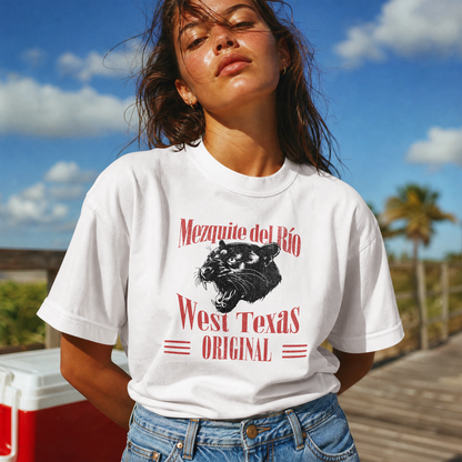 "Mezquite del Río West Texas Original" Tee