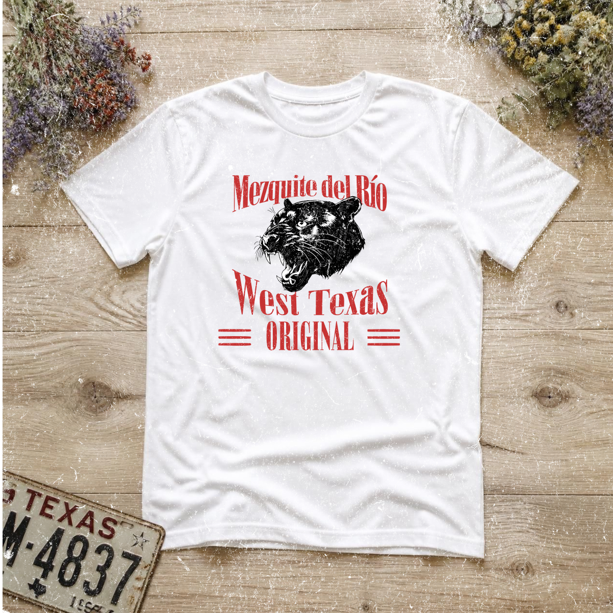 "Mezquite del Río West Texas Original" Tee