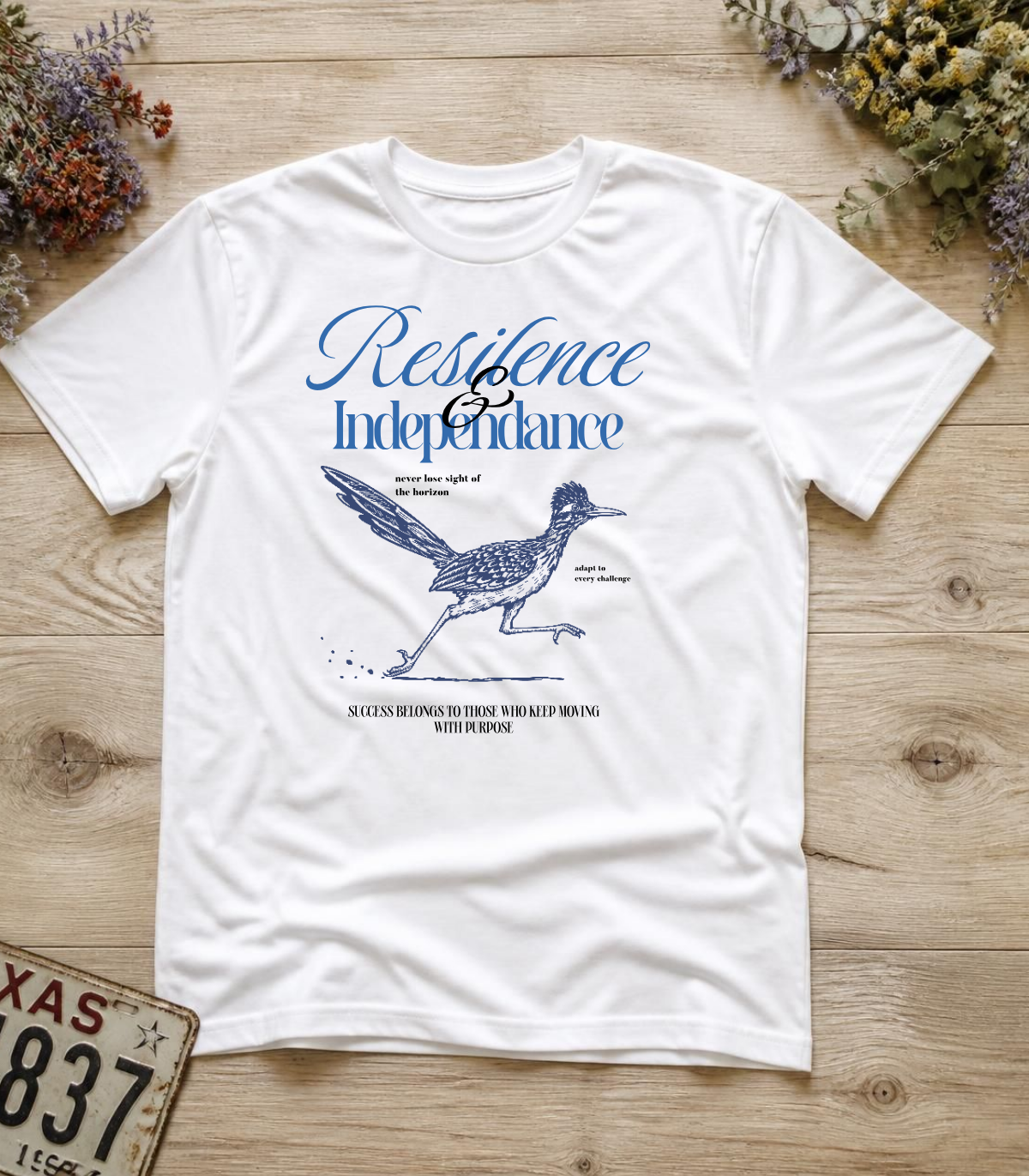 Resilience Bird Inspirational Tee