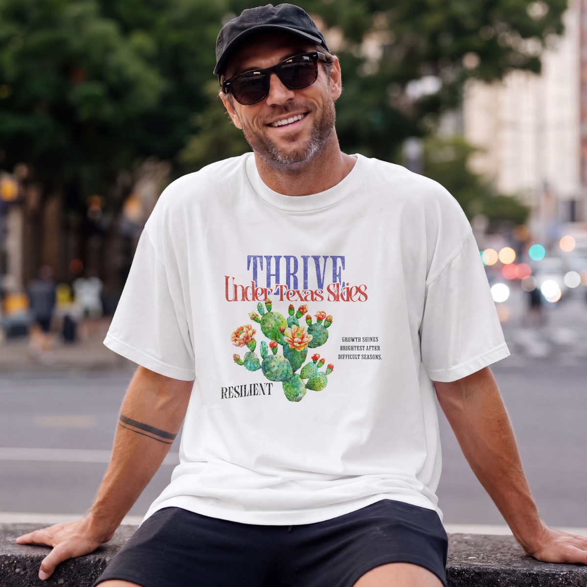 Thrive Under Texas Skies Tee