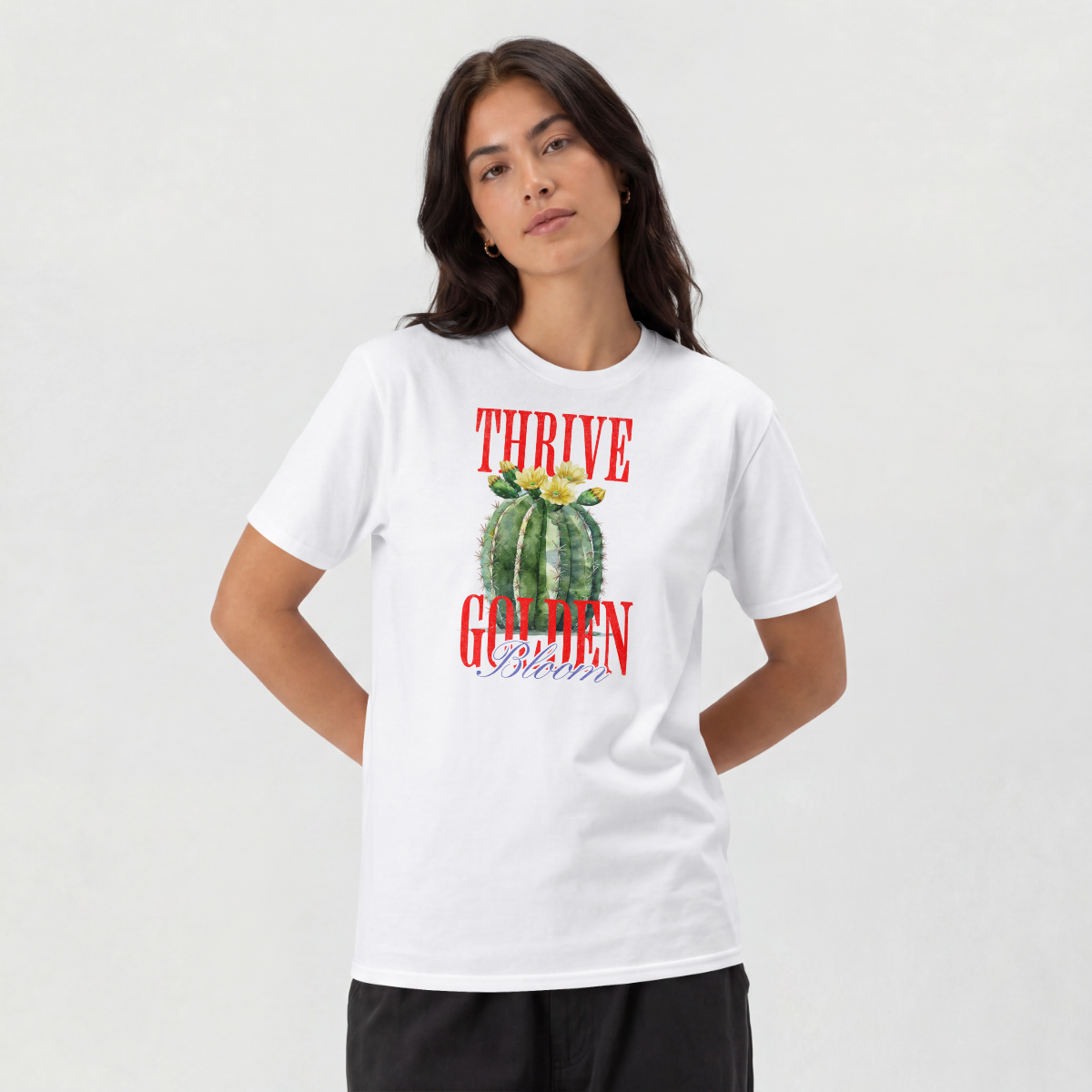 Golden Cactus Tee