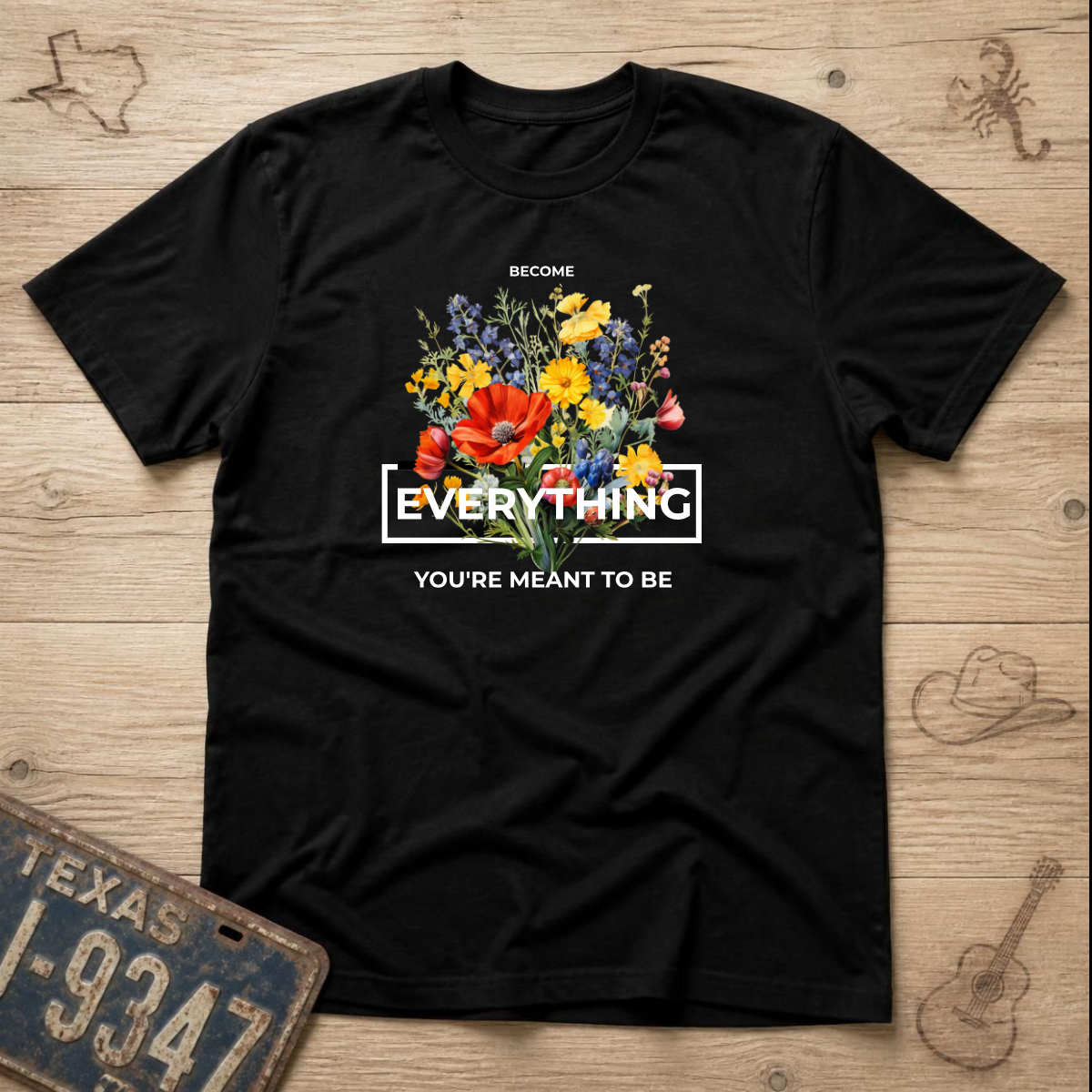 Become Everything Floral T-Shirt