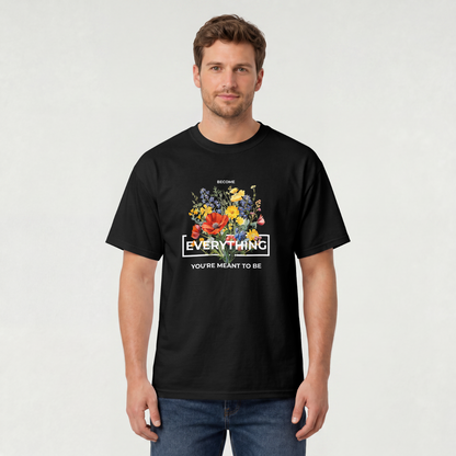 Become Everything Floral T-Shirt