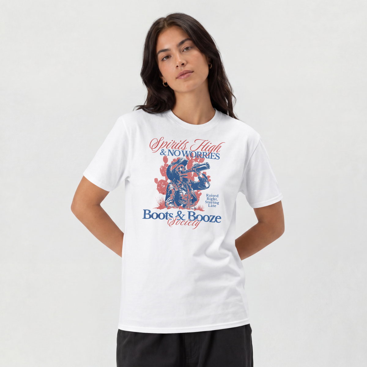 Spirits High & No Worries Tee