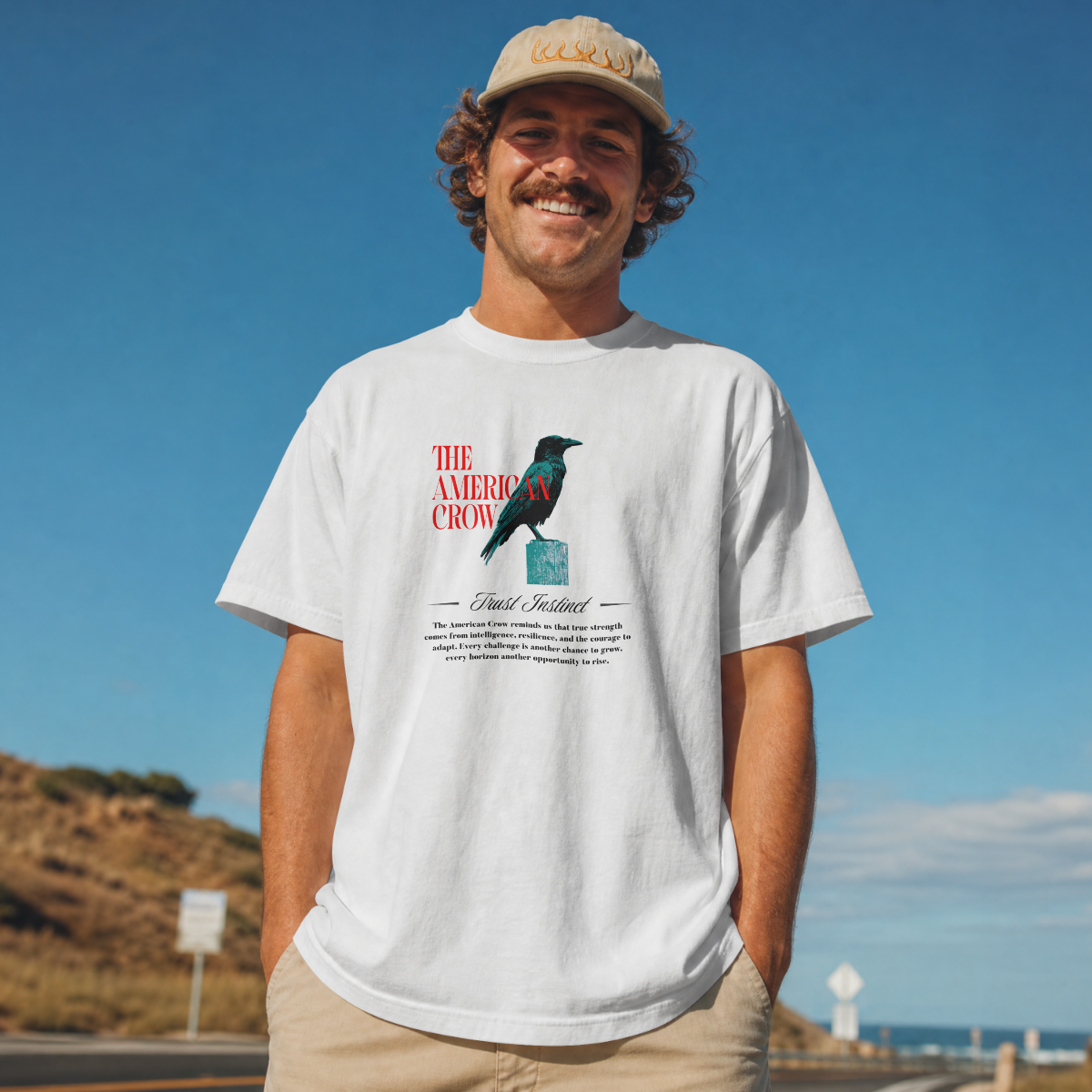 "The American Crow" Tee
