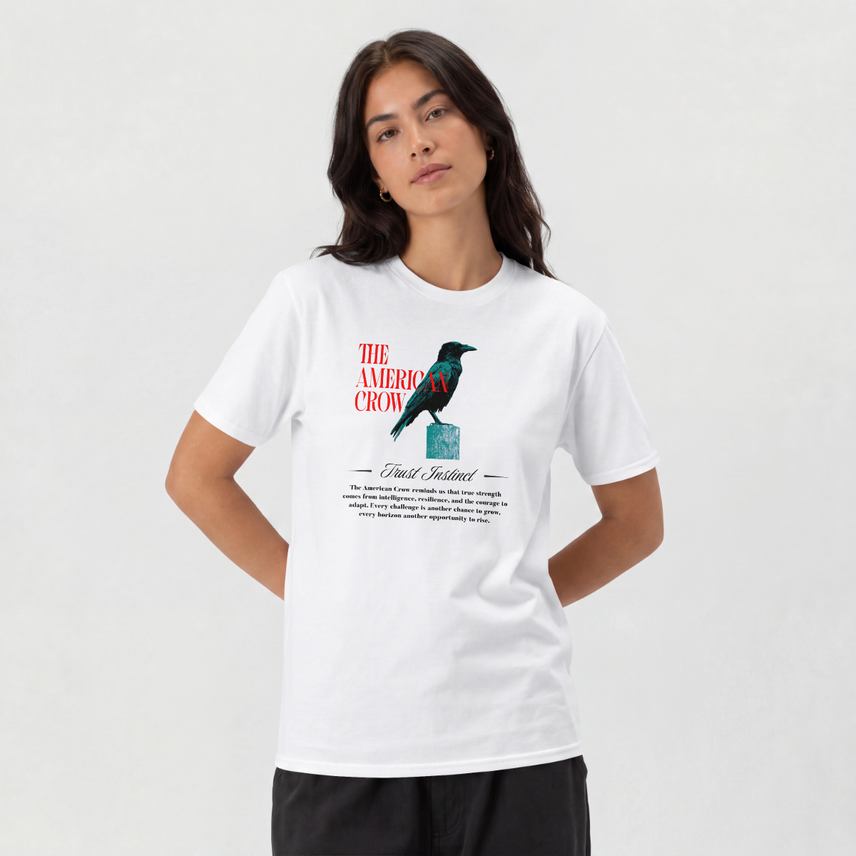 "The American Crow" Tee